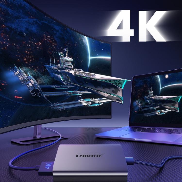 Lemorele HD20 HDMI-switch / HDMI-omkopplare för flera enheter till TV, skärm och projektor