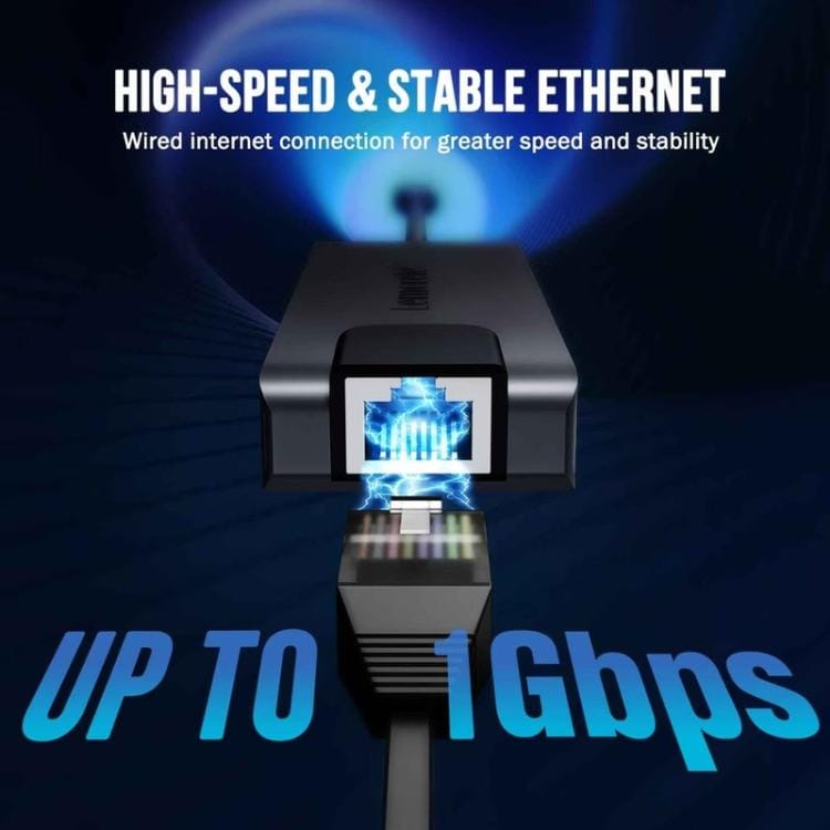 Lemorele TC24L 5-i-1 USB-C-dockningsstation / USB-C-hubb med 4K HDMI, USB 3.0, USB 2.0 och 100 W PD