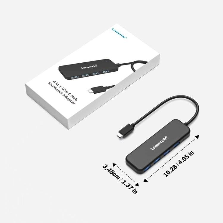 Lemorele Dockningsstation TC38L 8-i-1 med HDMI, Gigabit Ethernet och PD-laddning / PC-hubb / Docka