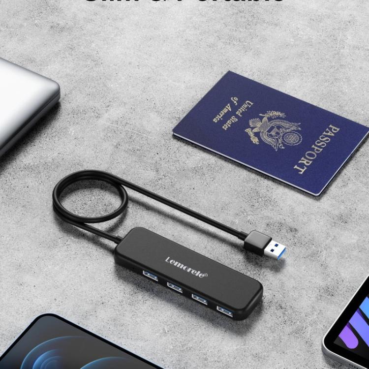 Lemorele USB-C Hubb TC55 4-i-1 med HDMI och 100W PD / USB-C-docka / Multiportadapter