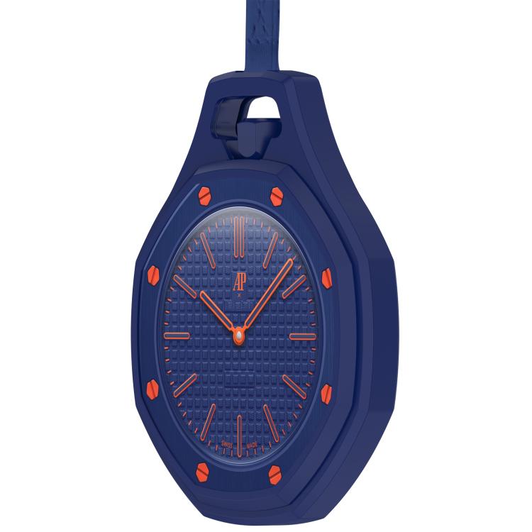 Skyddsskal till Swatch Royal Pop / Audemars Piguet / mjukt silikonskal för klocka – Mörkblå