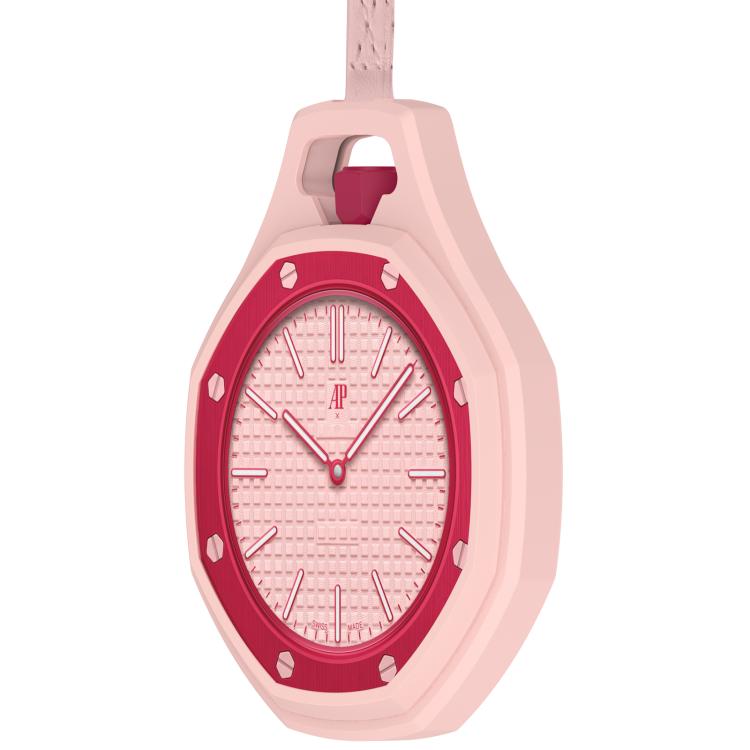 Skyddsskal till Swatch Royal Pop / Audemars Piguet / mjukt silikonskal för klocka – Rosa