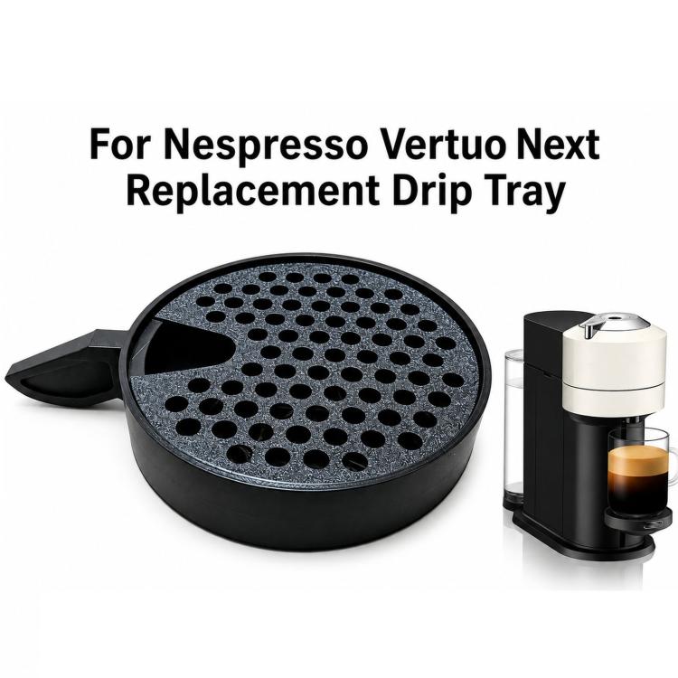 Droppbricka med koppstöd till Nespresso Vertuo Next - Svart / Spillbricka / Droppskål