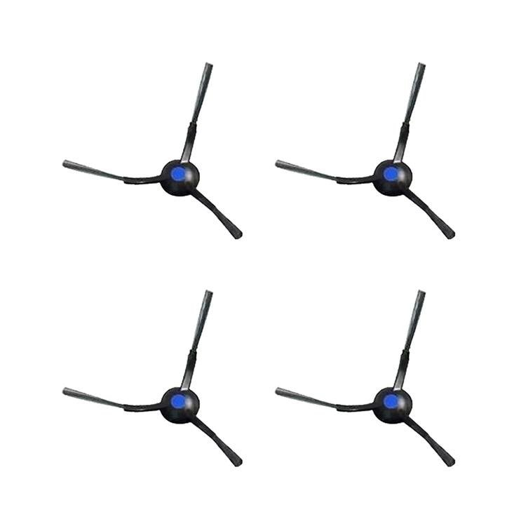 Sidoborstar 4-pack till Ecovacs Deebot T30 Pro/Max / Kantborstar / Robotdammsugarborstar