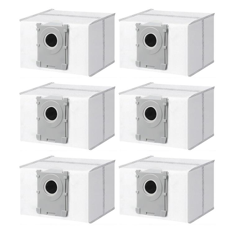 Dammpåsar 6-pack till Ecovacs Deebot X8/T50/T80/X9 Omni / Dammsugarpåsar / Robotdammsugarpåsar