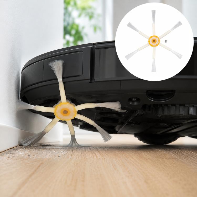 Sidoborste 6-armad till iRobot Roomba 500/600/700-serien / Kantborste / Reservborste