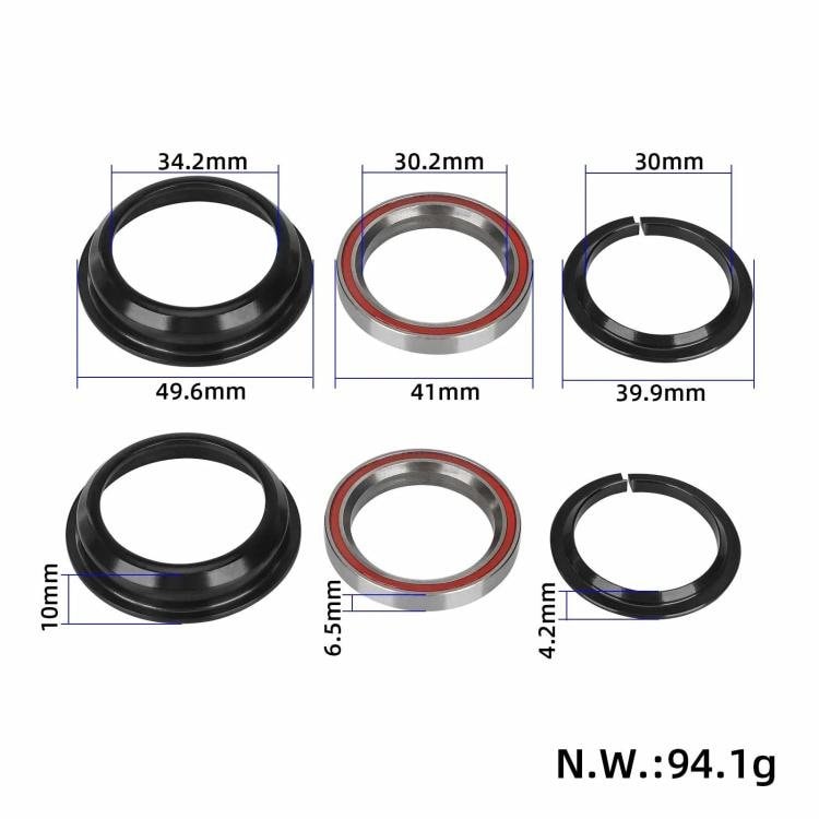 Styrlagerkit 6 delar till Kukirin G2 Pro/G2 Master/G3 Pro/T3 / Styrlagersats / Lagerkit