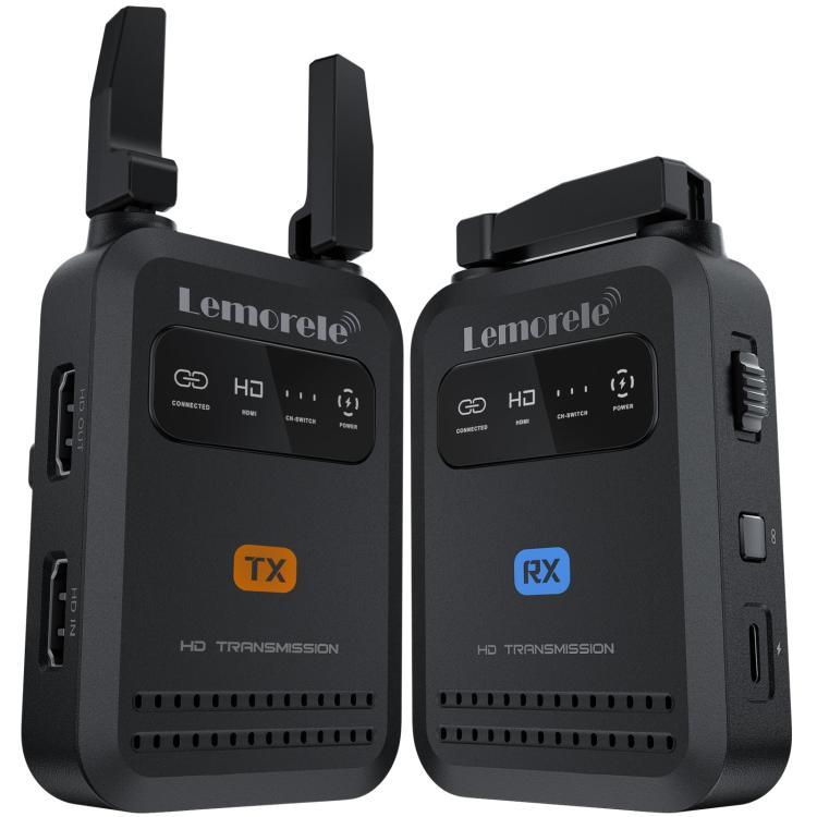 Lemorele Trådlös HDMI-sändare R5000 1080p 200m med loop out / HDMI-länk / Videosändare