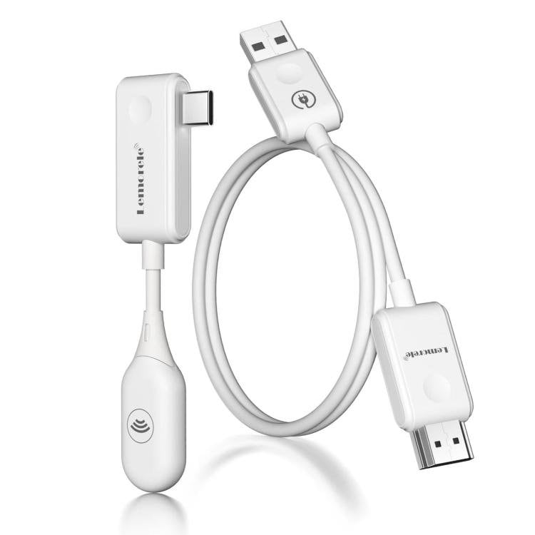 Lemorele Trådlös USB-C-sändare P10 för bildöverföring 1080p 50m / Bildsändare / USB-C-adapter