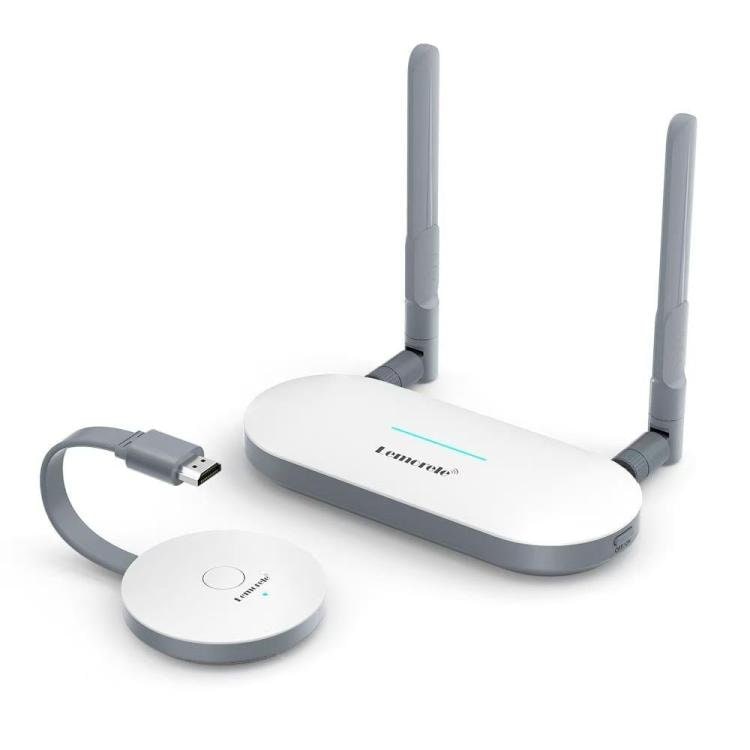 Lemorele Trådlös HDMI-sändare G52R1 1080p 50m med HDMI och VGA / Bildlänk / AV-sändare