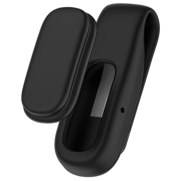 Skyddsskal i silikon med clips till Fitbit Air - Svart / Clipsskal / Skyddshållare
