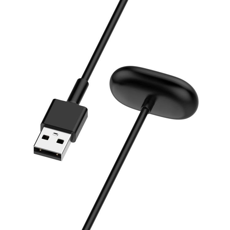 Magnetisk ladekabel USB-A til Fitbit Air – Svart / Klokkelader / USB-ladekabel