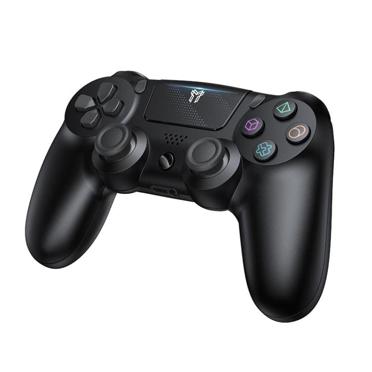 Trådlös handkontroll till Sony PS4 / Bluetooth spelkontroll med vibration – Svart