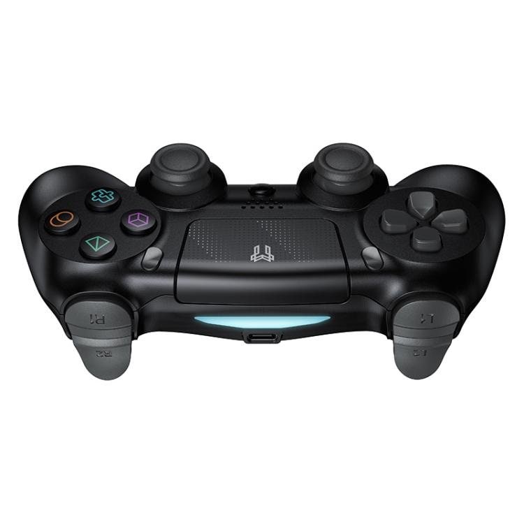 Trådlös handkontroll till Sony PS4 / Bluetooth spelkontroll med vibration – Svart