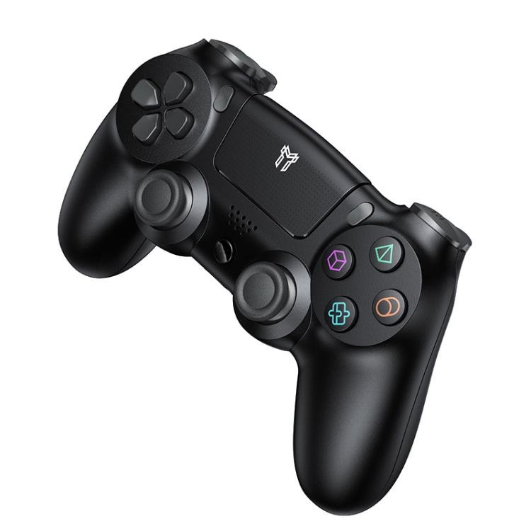 Trådlös handkontroll till Sony PS4 / Bluetooth spelkontroll med vibration – Svart