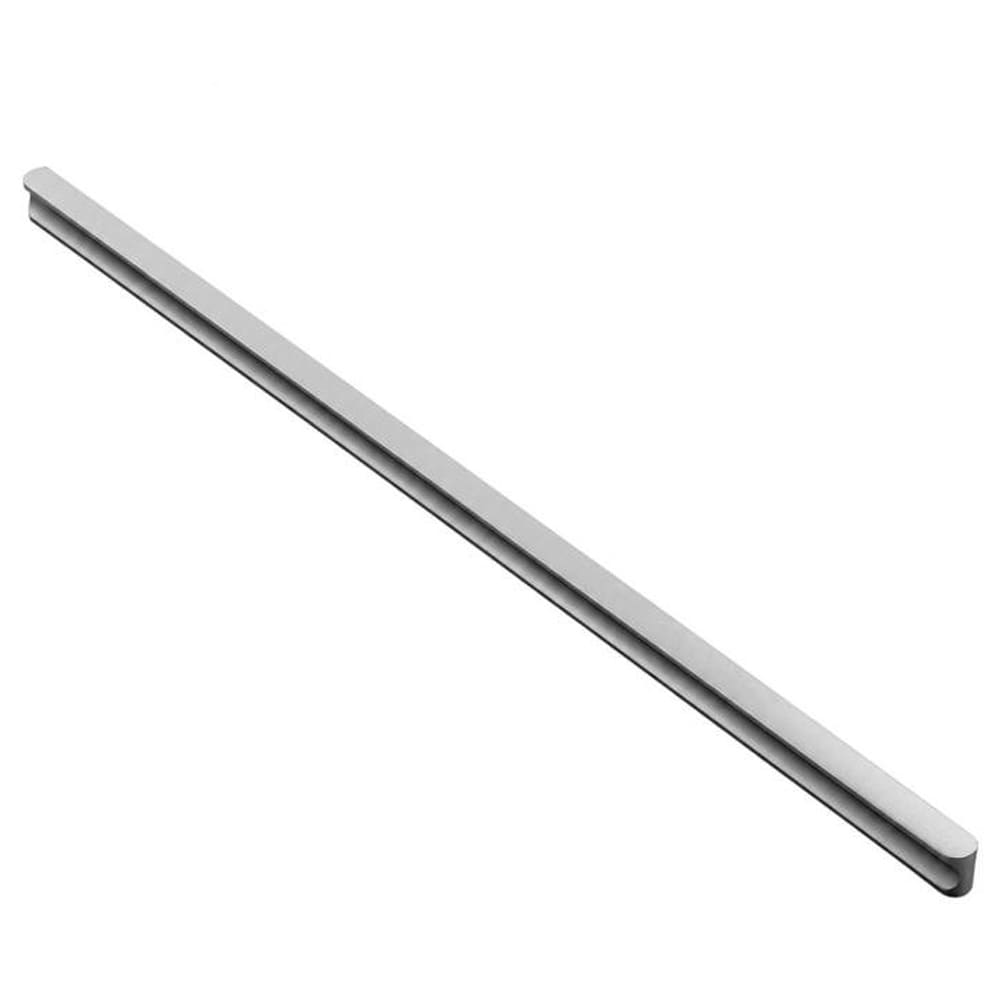 Handtag i aluminium till garderobsdörr 34cm - Grå / Möbelhandtag / Skåphandtag