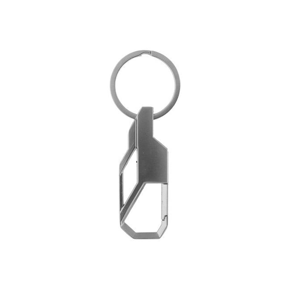 Nyckelring i metall - Silver / Metallnyckelring / Silverfärgad nyckelaccessoar