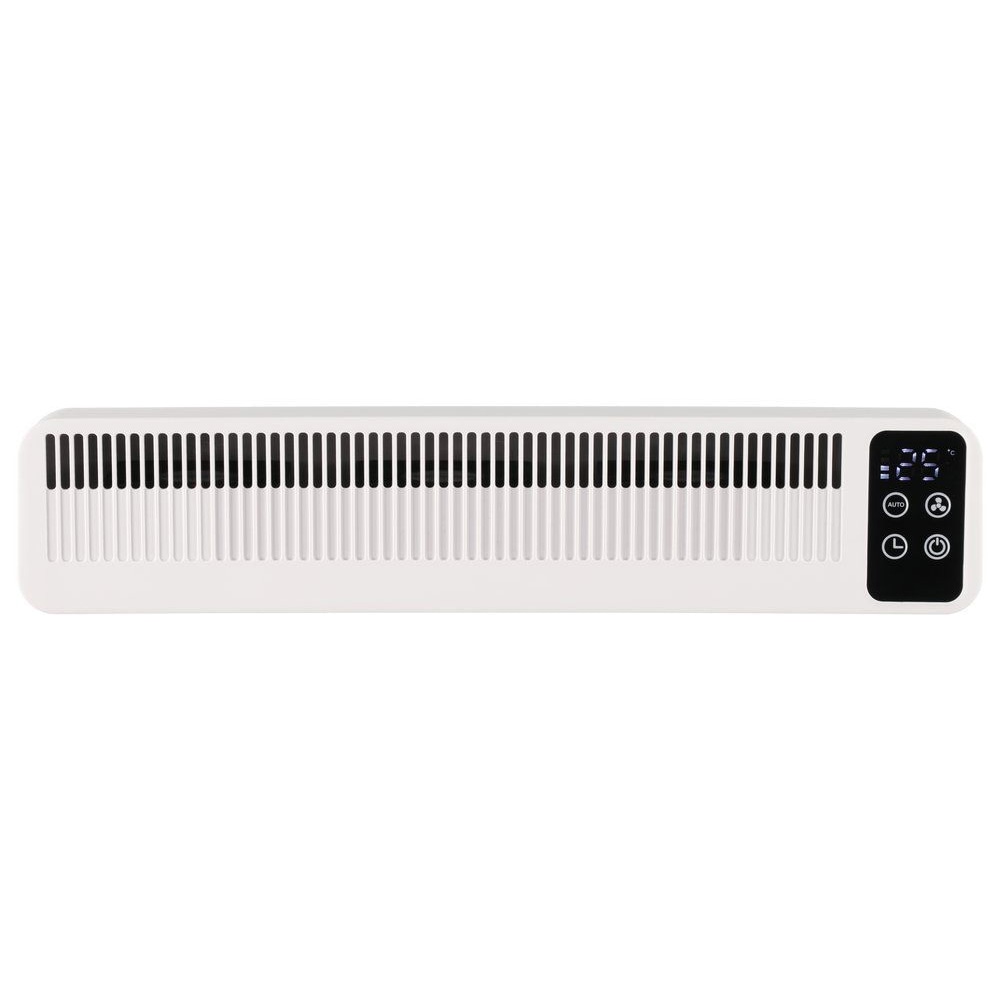 Fläkt för radiator / Elementfläkt med tre hastigheter / USB-driven värmespridare med timer