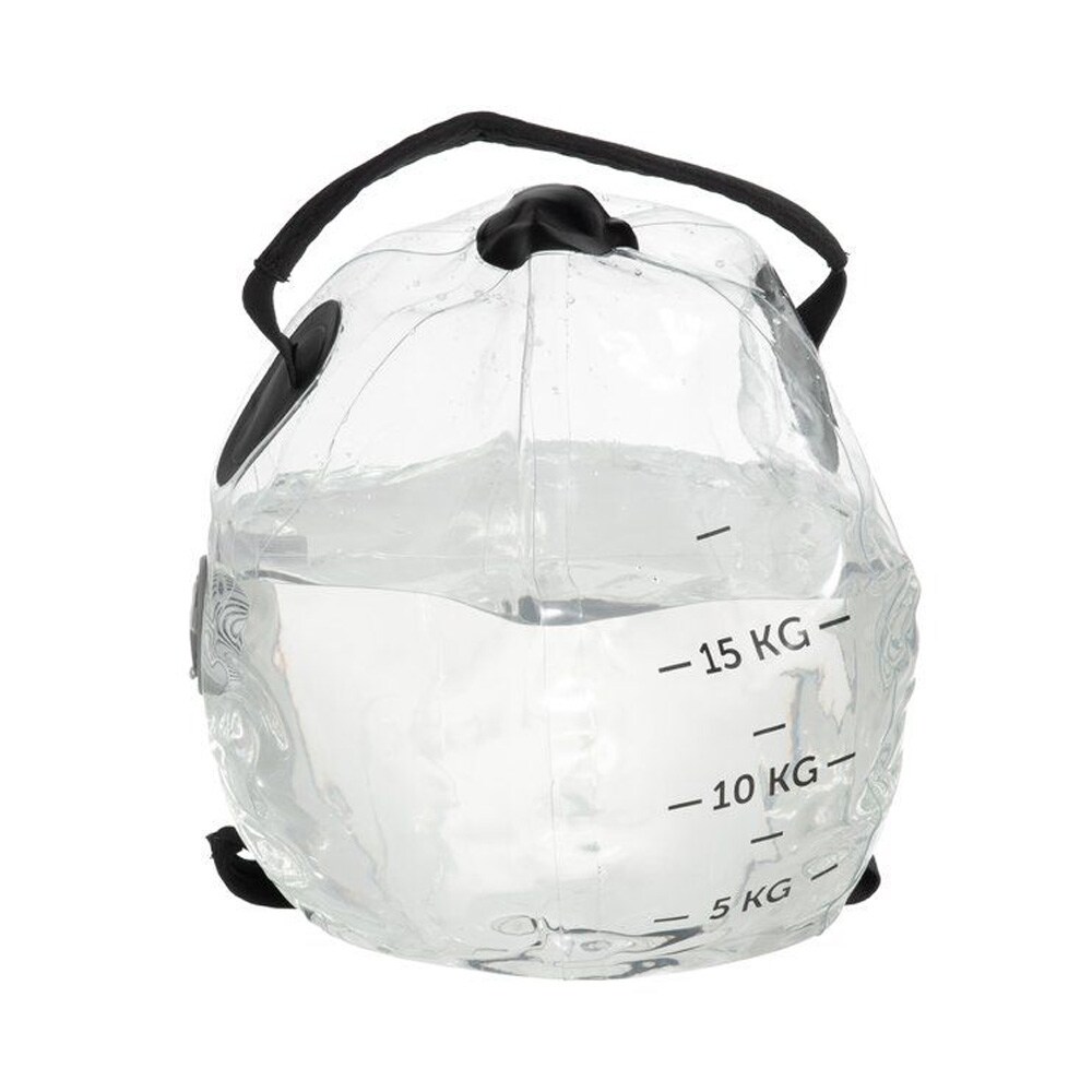 Vattenfylld träningsboll - max 20kg / Vattenvikt med handtag / Träningsvikt för hemmaträning