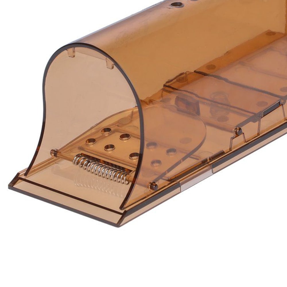 Rotex-2 Transparant Musfälla 2-pack / Levandefångstfälla / Human musfälla för möss