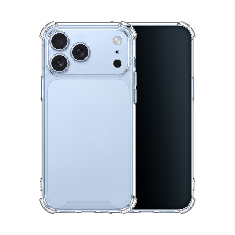 Tunt skyddsskal till iPhone 17 Pro / iPhone 18 Pro - Klar / Mobilskal / TPU-skal