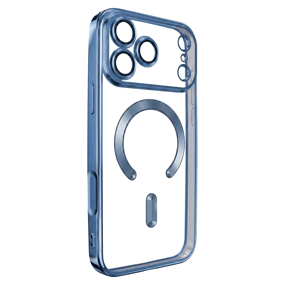 Color Chrome Mag skal till iPhone 17 Pro / 18 Pro - Blå / MagSafe-skal / TPU-skal