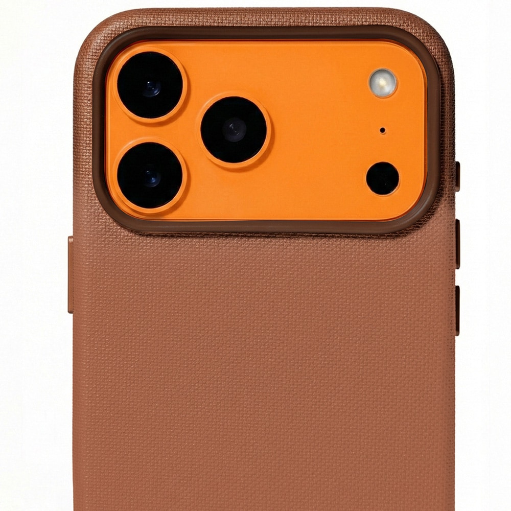 Etteri Elegant Mag skal till iPhone 17 Pro / 18 Pro - Brun / MagSafe-skal / 3D-skal