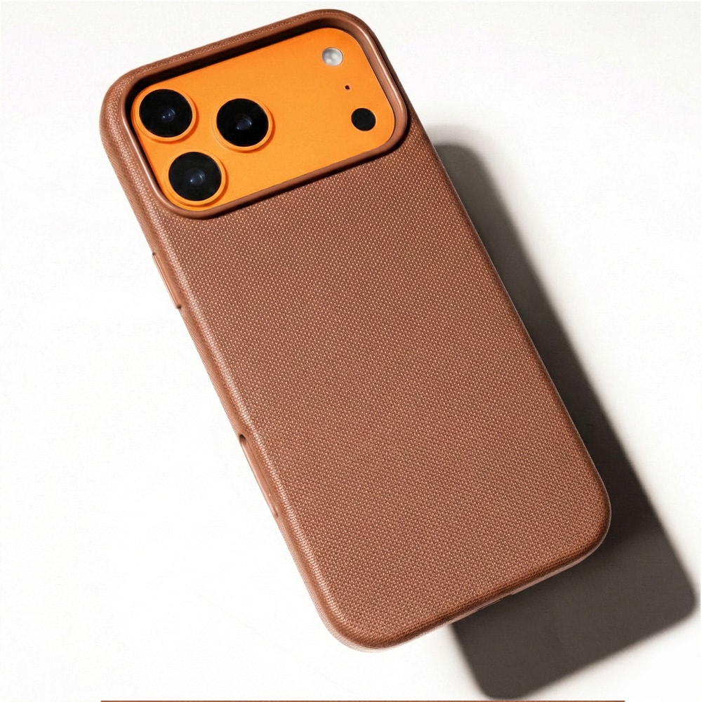 Etteri Elegant Mag skal till iPhone 17 Pro / 18 Pro - Brun / MagSafe-skal / 3D-skal