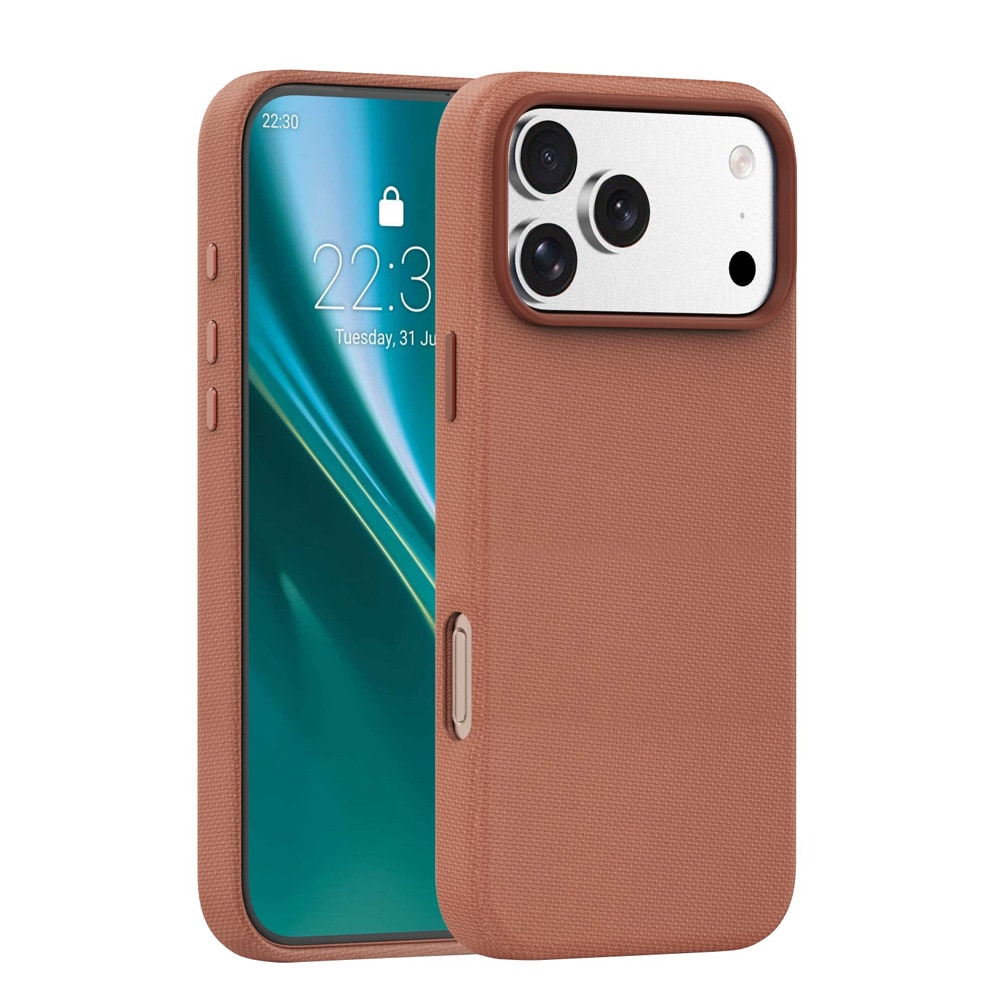 Etteri Elegant Mag skal till iPhone 17 Pro / 18 Pro - Brun / MagSafe-skal / 3D-skal