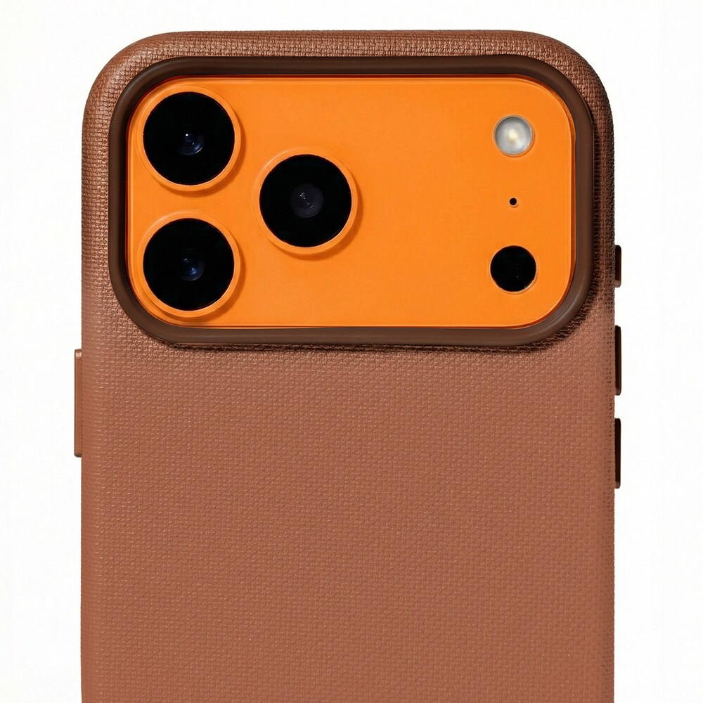 Etteri Elegant Mag skal till iPhone 17 Pro Max / 18 Pro Max - Brun / Magskal / 3D-skal