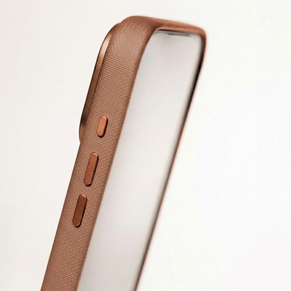 Etteri Elegant Mag skal till iPhone 17 Pro Max / 18 Pro Max - Brun / Magskal / 3D-skal