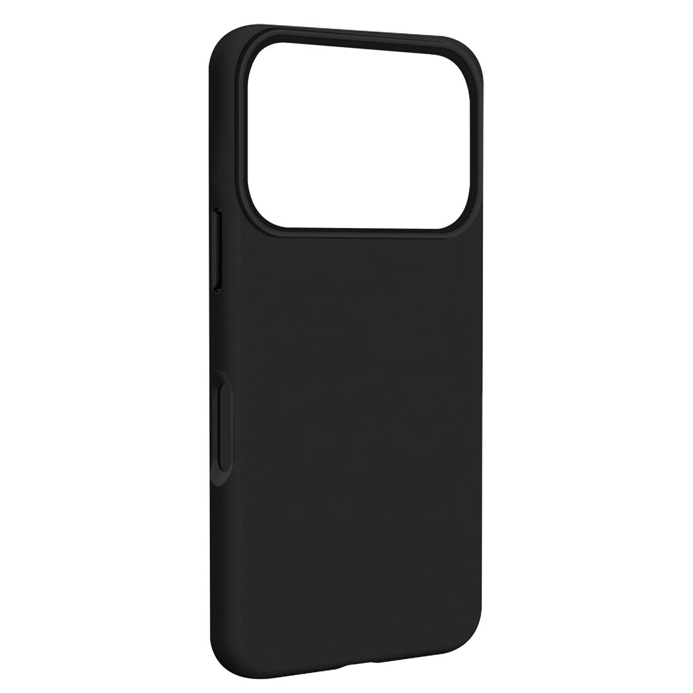 Etteri Silicone MagSafe-skal i svart för iPhone 17/18 Pro / Silikonfodral / Mjukskal