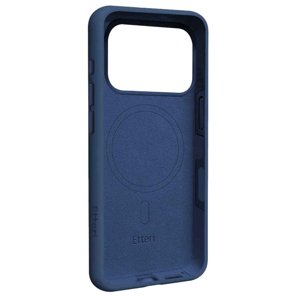 Etteri Silicone MagSafe-skal för iPhone 17/18 Pro - Mörkblå / Mag-fodral / Silikonskal