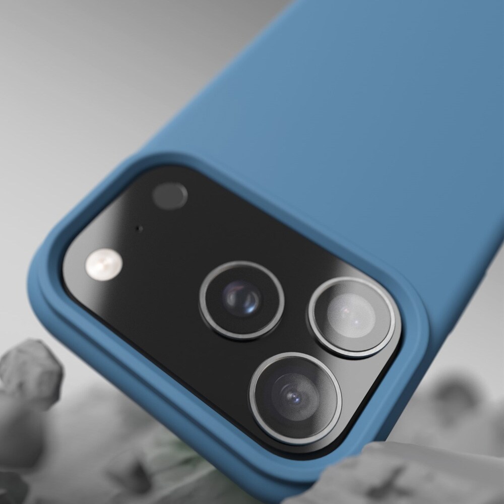 Etteri Silicone MagSafe-skal för iPhone 17/18 Pro - Mörkblå / Mag-fodral / Silikonskal