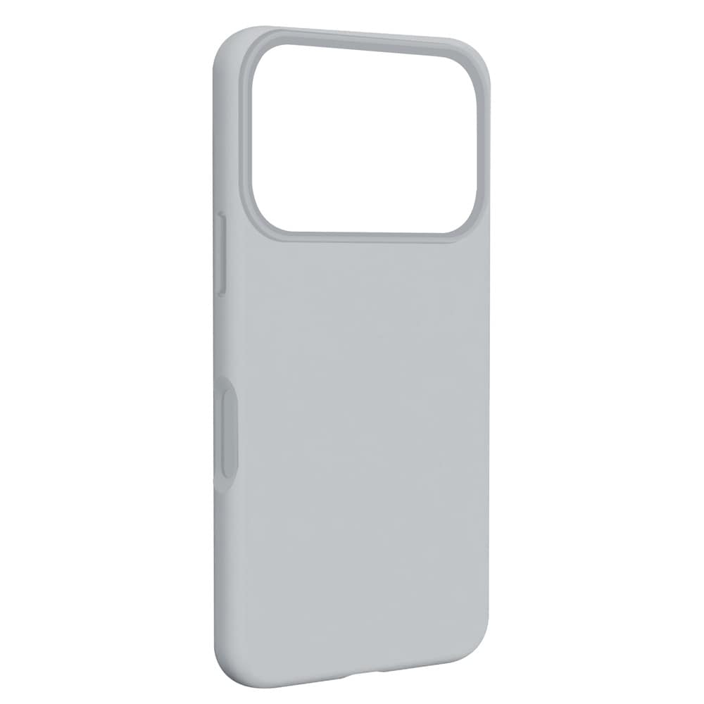 Etteri Silicone MagSafe-skal i silver för iPhone 17/18 Pro / Silikonfodral / Mjukskal