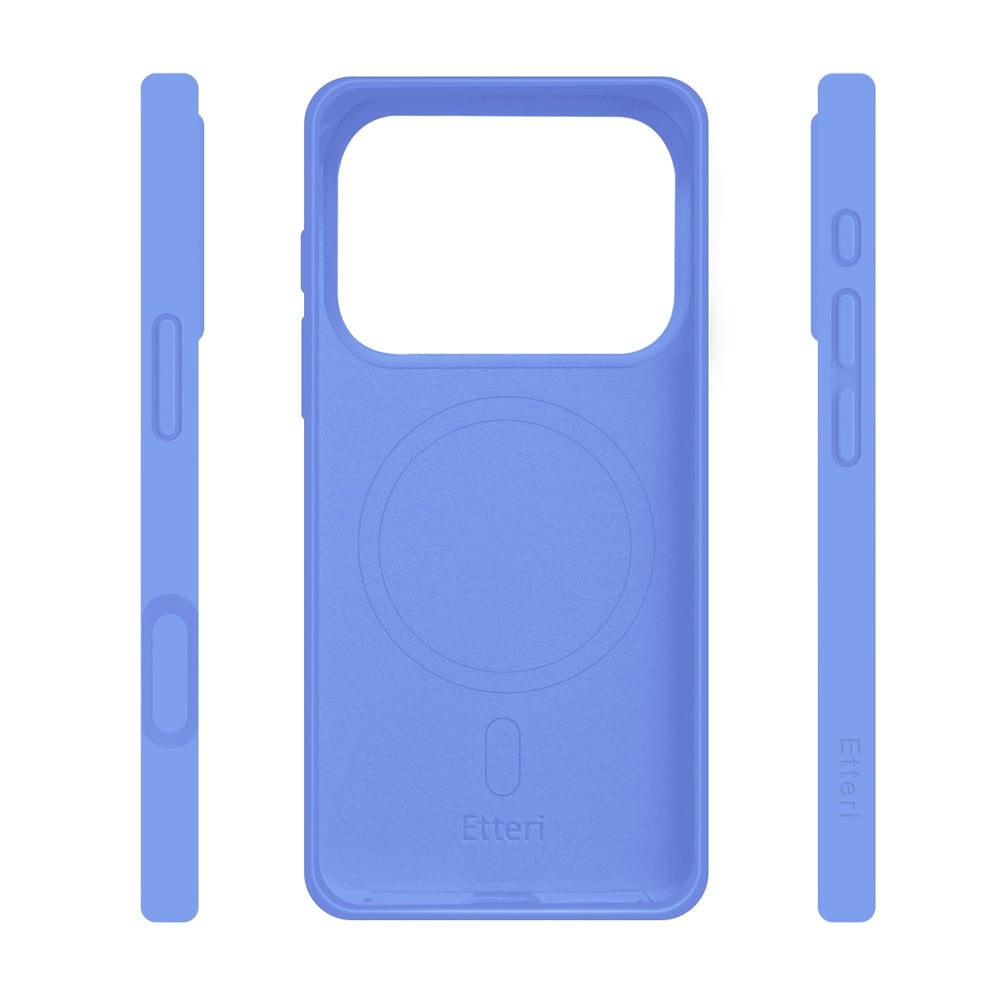Etteri MagSafe-skal för iPhone 17/18 Pro Max - Ljusblått / Silikonskal / Mobilskal