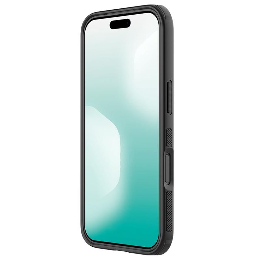 Nillkin Super Frosted Pro-skal i svart för iPhone 17/18 Pro / Mobilskal / Fodral