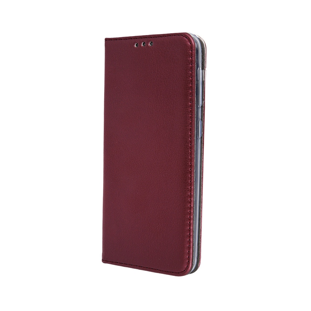 Flipfodral med ställ till iPhone 17 Pro / 18 Pro - Vinröd / Plånboksfodral / Mobilfodral