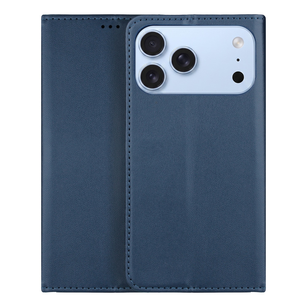 Flipfodral med ställ till iPhone 17 Pro / 18 Pro - Blå / Plånboksfodral / Mobilfodral