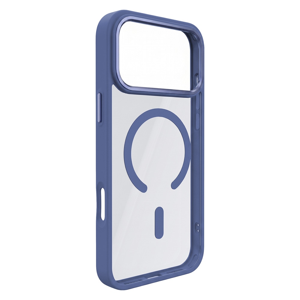Color Clear-cover med MagSafe til iPhone 17 Pro / 18 Pro – Blå / Mobilcover / MagSafe-cover
