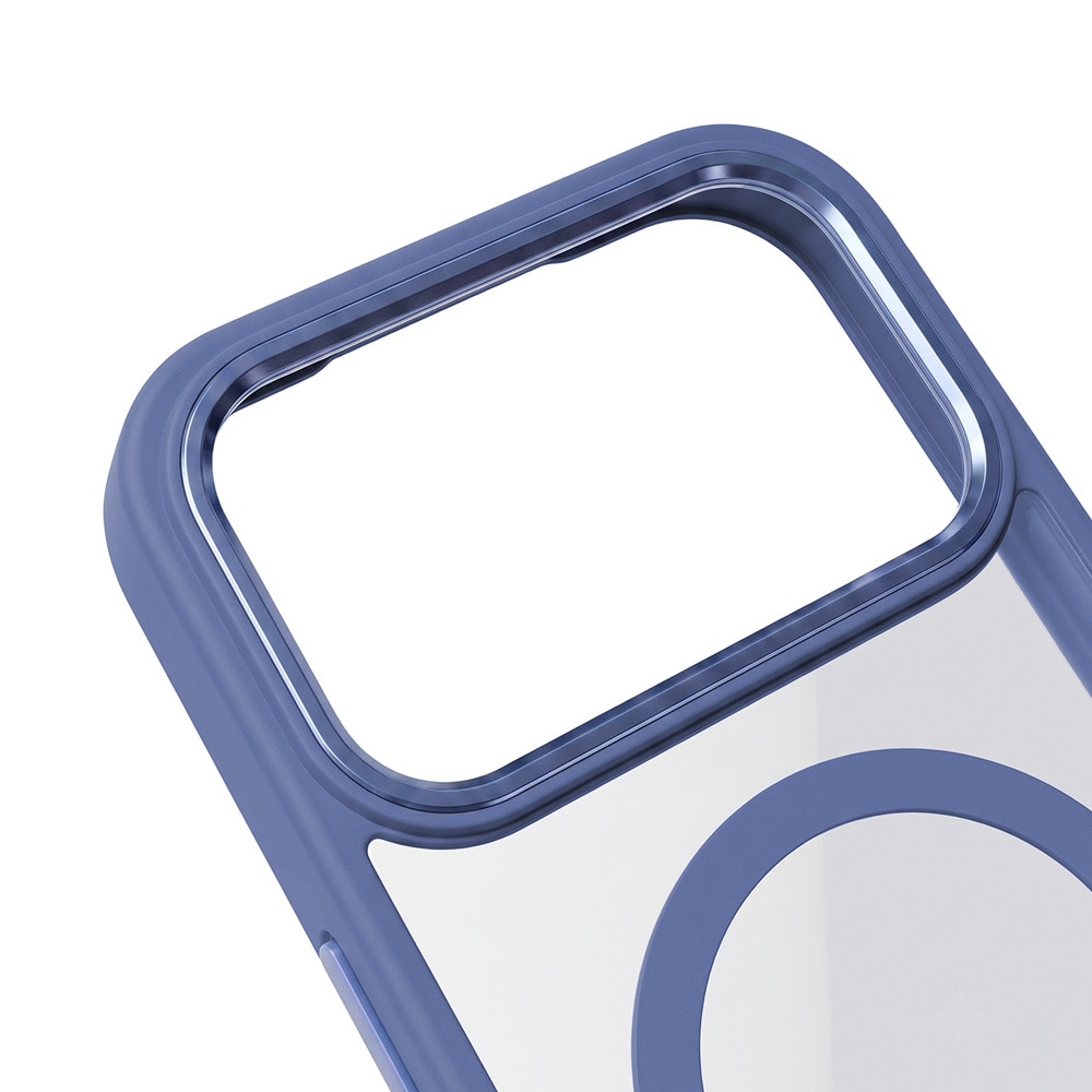 Color Clear-cover med MagSafe til iPhone 17 Pro / 18 Pro – Blå / Mobilcover / MagSafe-cover