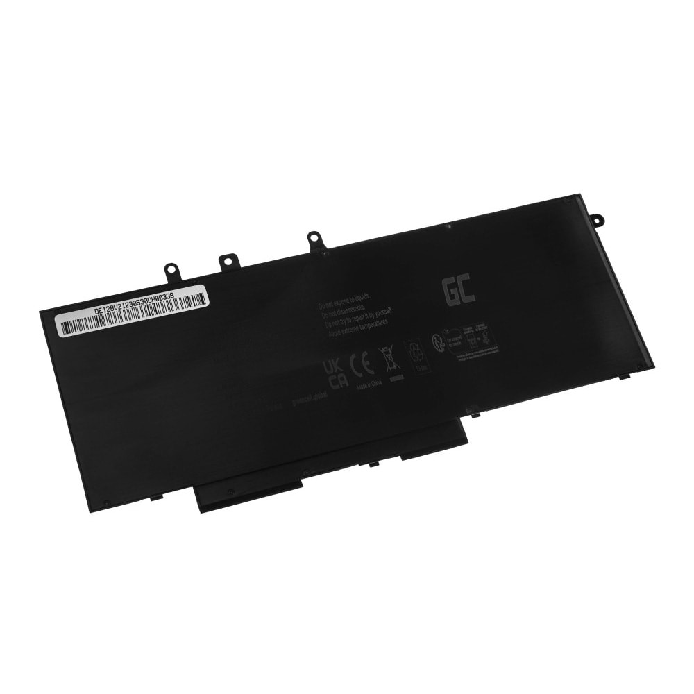Green Cell Laptopbatteri 6200mAh 7,6V till Dell Latitude 5280 5290 5480 / Laptopacku / Batteripack