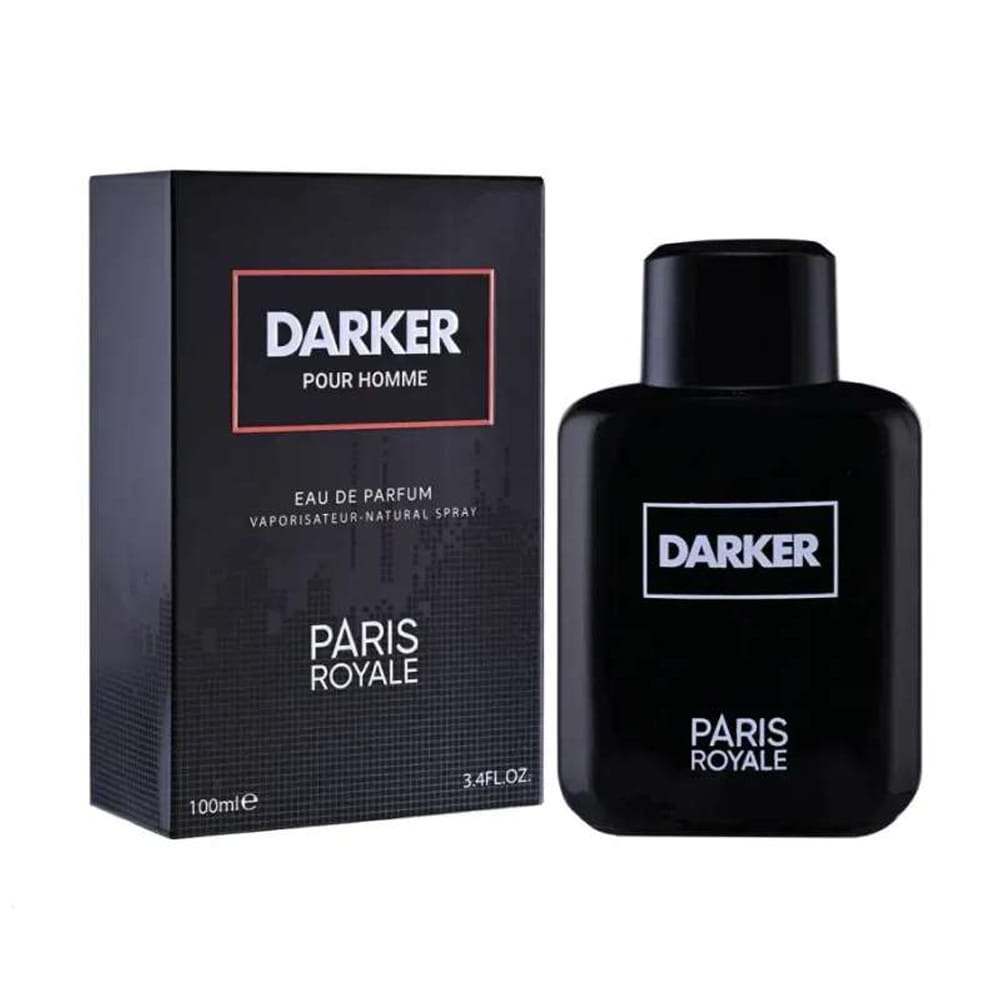 Paris Royale Darker EDP 100ml / Aromatisk herrparfym med träiga noter / Mörk och frisk doft