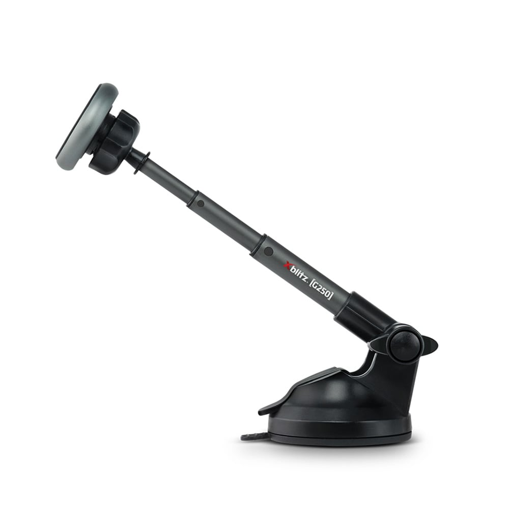 Xblitz G250 magneettinen autoteline teleskooppikaulalla / Matkapuhelinteline / Imukuppikiinnitteinen puhelinteline