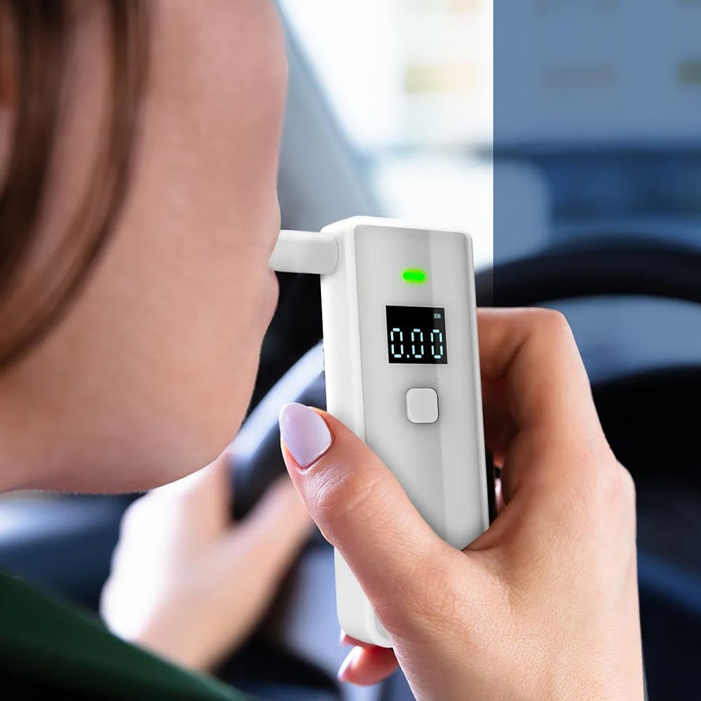 Xblitz 07L alkoholmätare / Digital alkomätare med LCD / Kompakt utandningstestare