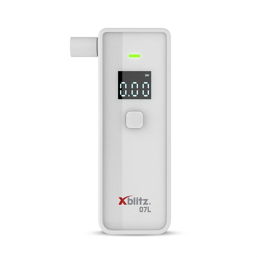 Xblitz 07L alkoholmätare / Digital alkomätare med LCD / Kompakt utandningstestare