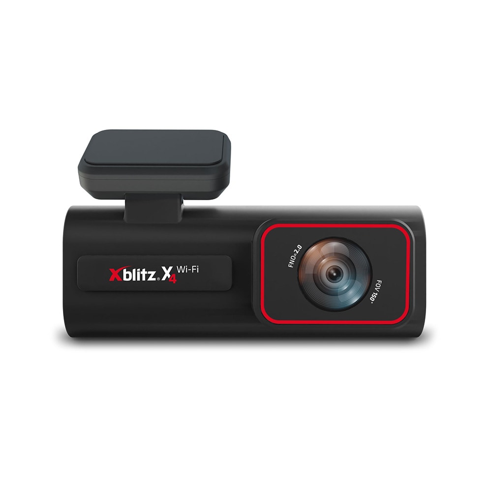 Xblitz X4 Wi-Fi 2,5K -autokamera – 1440p, 150° kuvakulma ja 1,5″ IPS-näyttö