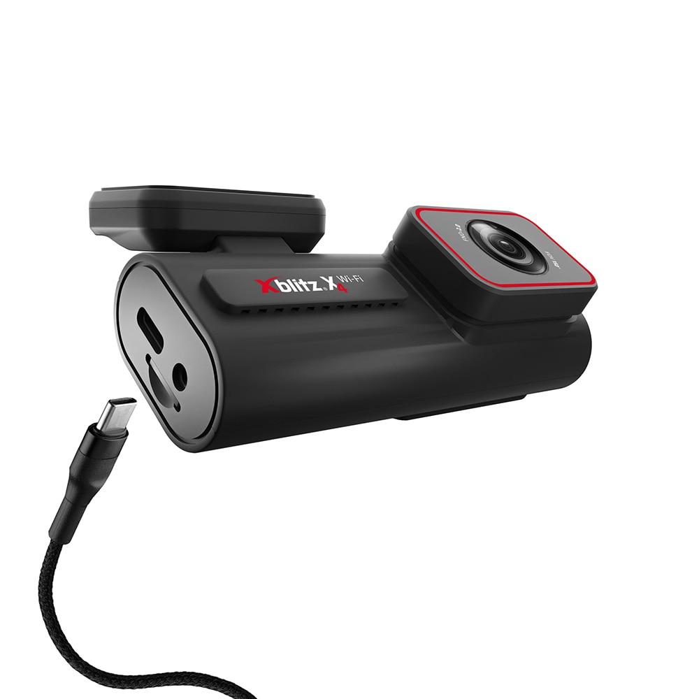 Xblitz X4 Wi-Fi 2,5K -autokamera – 1440p, 150° kuvakulma ja 1,5″ IPS-näyttö