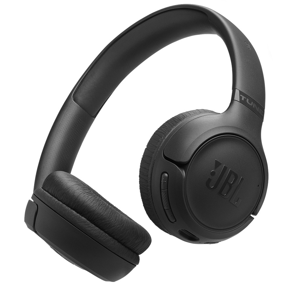 JBL Tune 530BT Trådlösa on-ear-hörlurar - Svart / Bluetooth-headset / Hopfällbara hörlurar