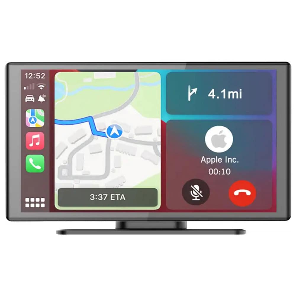 AutoSky APID-302 CarPlay-skärm / 7-tums bilskärm / Trådlös Apple CarPlay och Android Auto